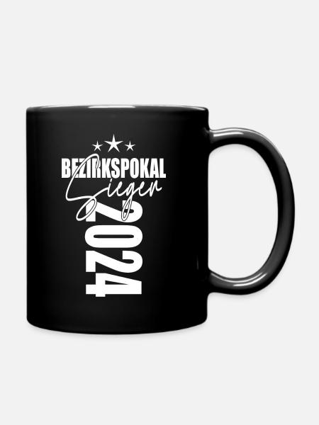 Bezirkspokal Sieger 2024 - Tasse einfarbig - Schwarz