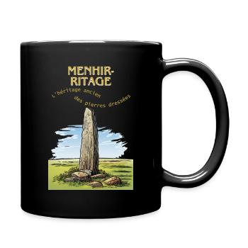 Menhir - L héritage ancien - Mug uni - noir - Droite