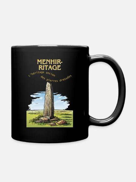 Menhir - L héritage ancien - Mug uni - noir