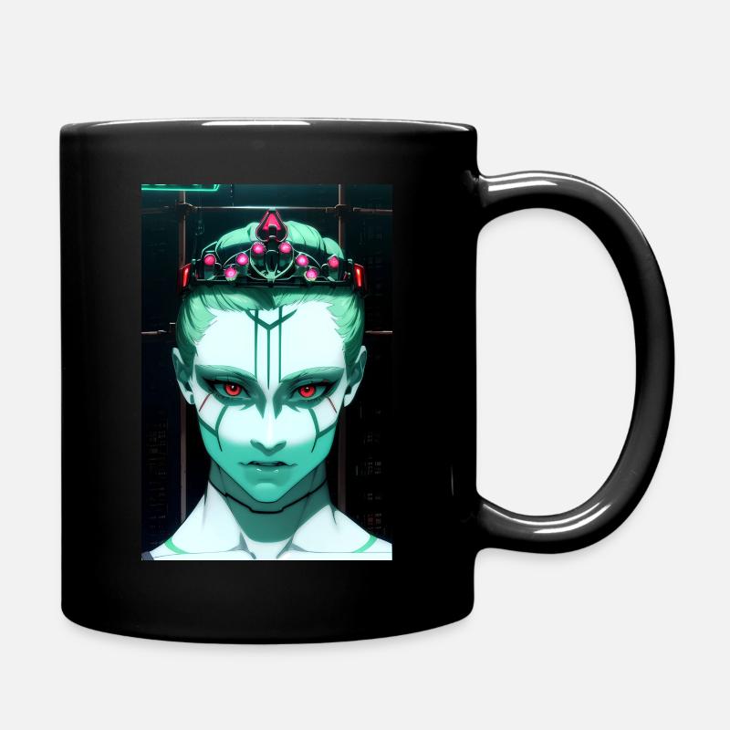 Cyperpunk 159 - Tasse einfarbig - Schwarz