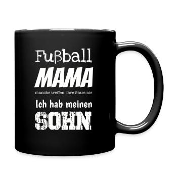 Soccer Mom I Got My Son I Gift - Full Colour Mug - black - Right