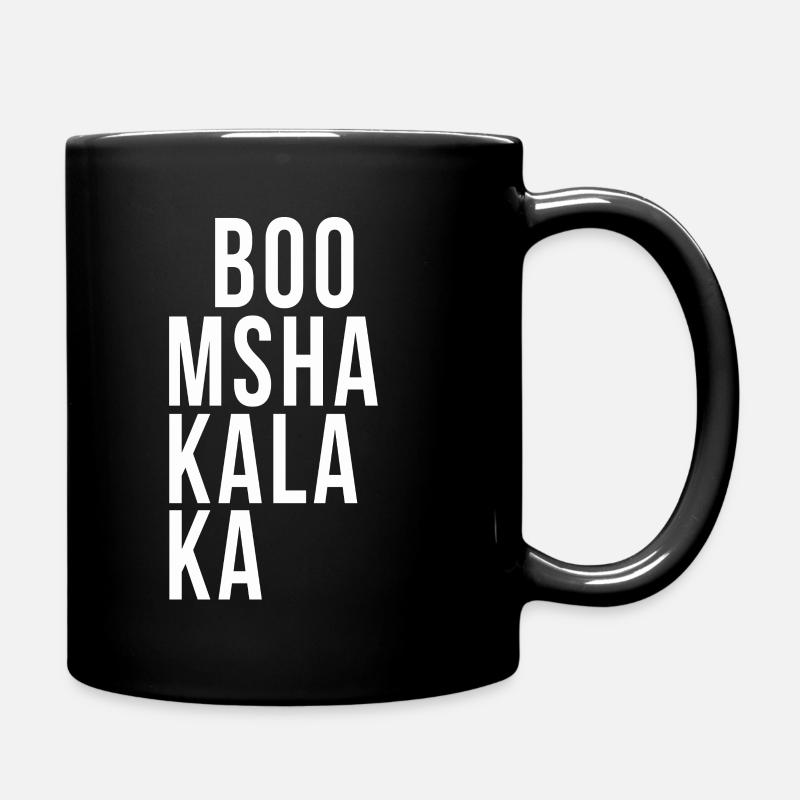 Boom Shakalaka - Tasse einfarbig - Schwarz