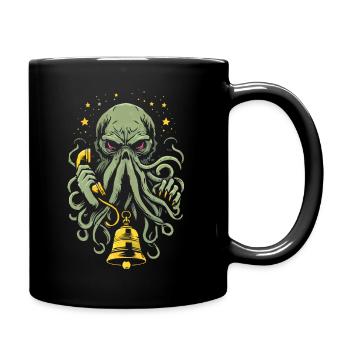 L’appel de Cthulhu ! - Mug uni - noir - Droite