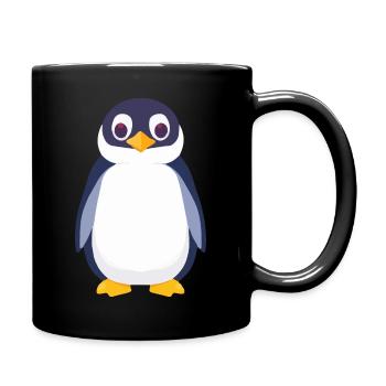 Pingouin - Mug uni - noir - Droite