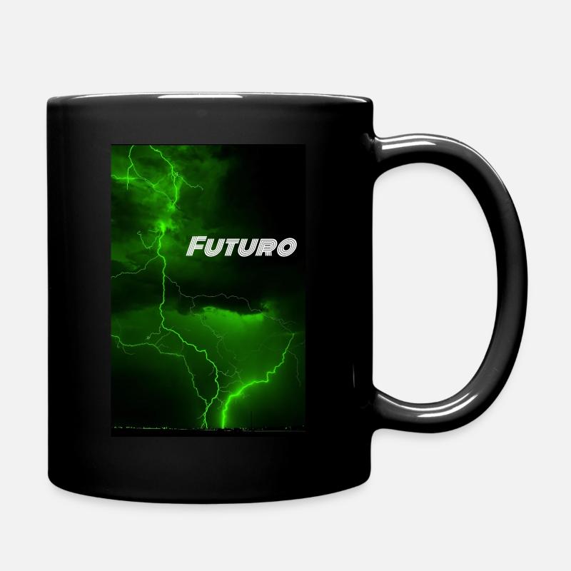 Futuro Donner - Tasse einfarbig - Schwarz