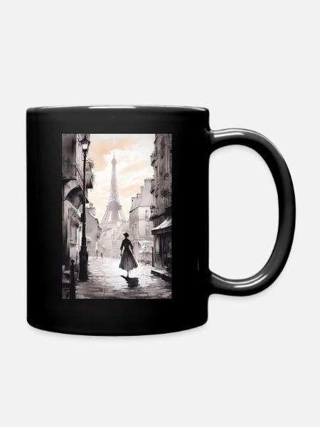 Art Paris11005 - Tasse einfarbig - Schwarz