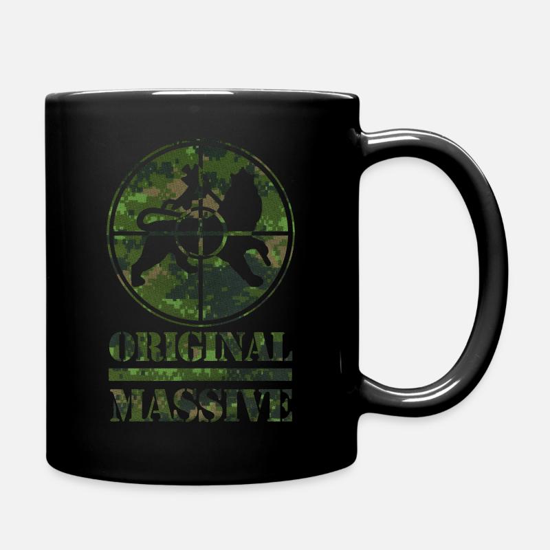 Enemy Massive camouflage - Mug uni - noir
