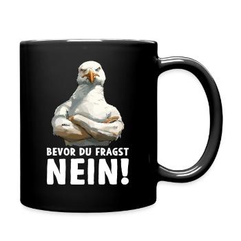 Seabird Avant que vous ne demandiez Non - Mug uni - noir - Droite