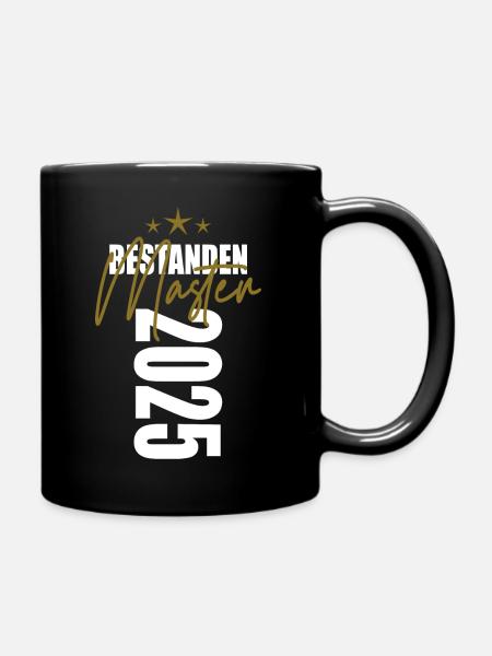 Master 2025 - Tasse einfarbig - Schwarz