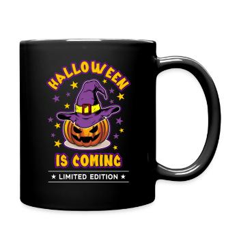 Halloween arrive - Mug uni - noir - Droite