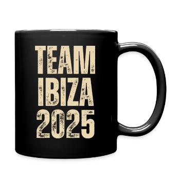 TEAM IBIZA 2025 - Full Colour Mug - black - Right