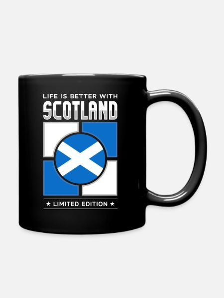 Scotland - Tasse einfarbig - Schwarz