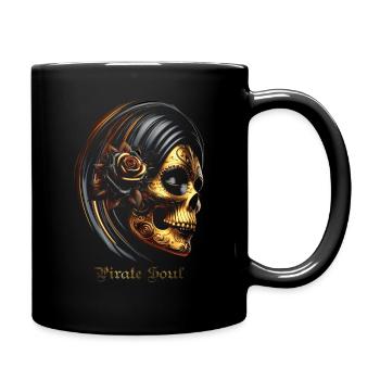 santa muerte - Mug uni - noir - Droite