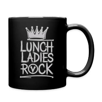 Fiers des Lunch Ladies - Mug uni - noir - Droite