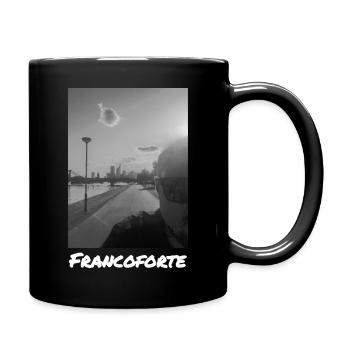 FRANCOFORTE - Tasse einfarbig - Schwarz - Rechts