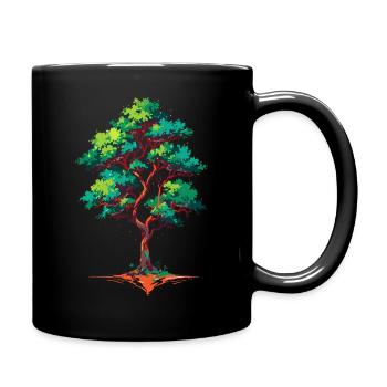 Tree of Life - Full Colour Mug - black - Right