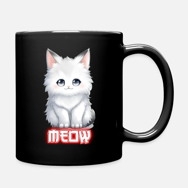 Miaou! Chaton mignon pour vêtements et accessoires - Mug uni - noir