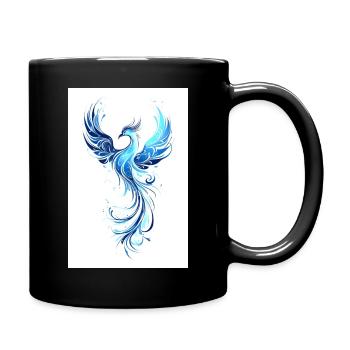 Phoenix of Renewal - Full Colour Mug - black - Right