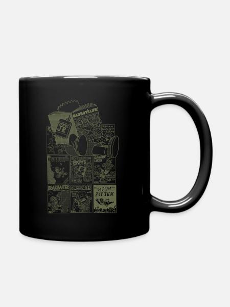 Magazimps - Tasse einfarbig - Schwarz