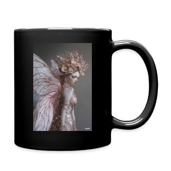 Fairy of Kindness - Tasse einfarbig - Schwarz - Rechts