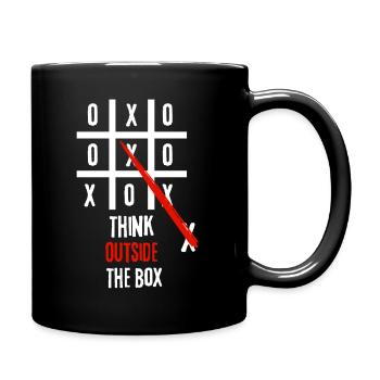 Sortez des sentiers battus - Mug uni - noir - Droite