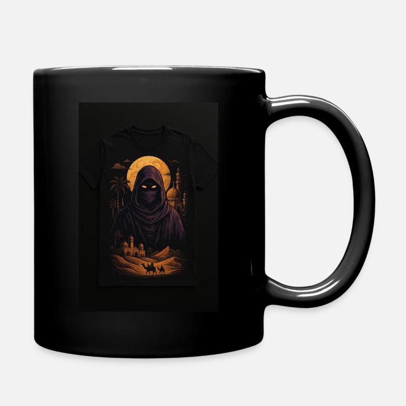 Mystische Dünen - Tasse einfarbig - Schwarz