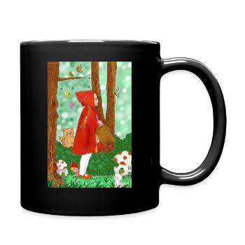 Enchanted Forest - Full Colour Mug - black - Right