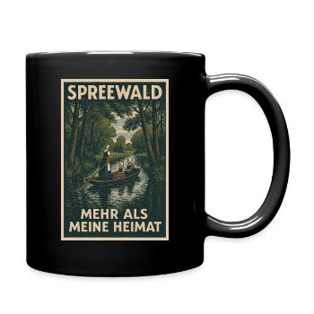 SPREEWALD - Tasse einfarbig - Schwarz - Rechts