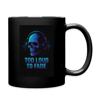 Trop fort pour s’estomper - Neon Skull Vibe - Mug uni - noir - Droite