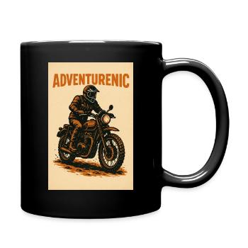 Chemise Adventurenic - Mug uni - noir - Droite