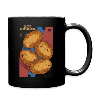 Gold in mudurku - Full Colour Mug - black - Right
