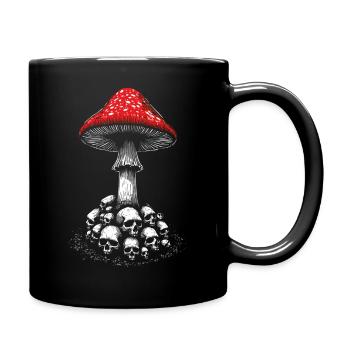 TOXIC VIBES MUSHROOM - Mug uni - noir - Droite