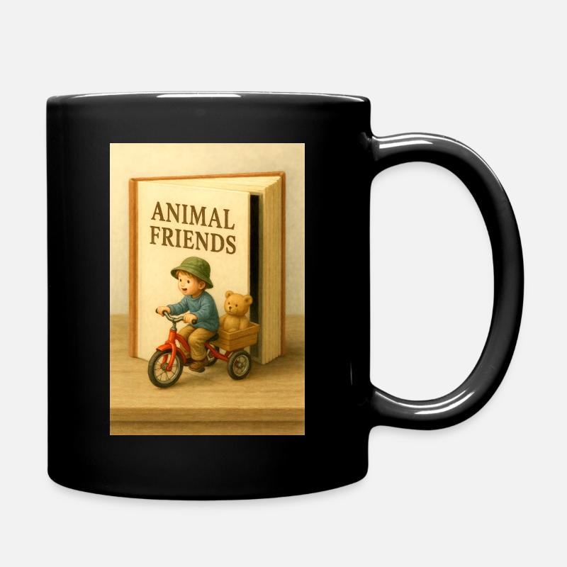 Buch - Kinderbuch - Tasse einfarbig - Schwarz