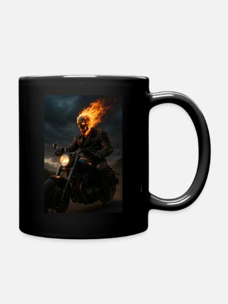Ghost Rider - Tasse einfarbig - Schwarz