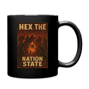 hex the nation state - Full Colour Mug - black - Right