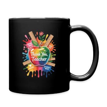 Merci professeur : Sincère appréciation - Mug uni - noir - Droite