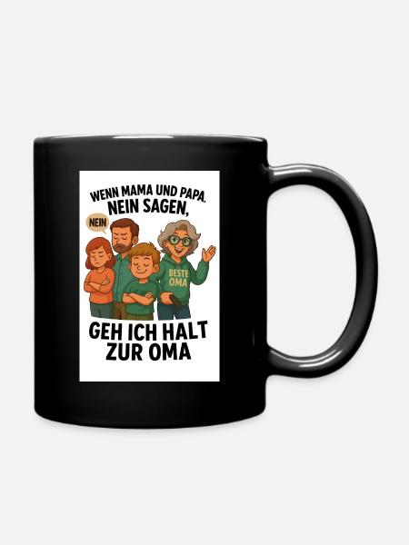 Cool/Meilleure grand-mère - Mug uni - noir