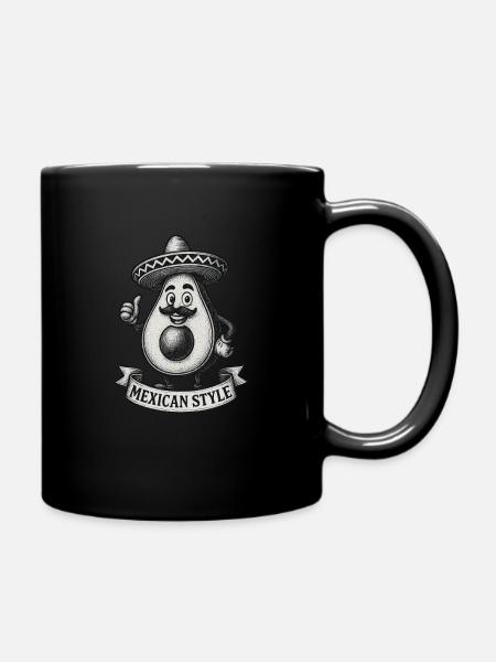 Tacos & Guacamole - Mug uni - noir
