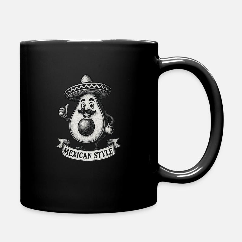 Tacos & Guacamole - Mug uni - noir