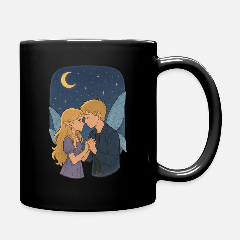 LOVE 4 - Tasse einfarbig - Schwarz