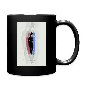 DANDYISM - Dandiy Hoch 3 - Vintage Style - Full Colour Mug - black - Right