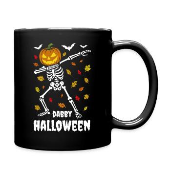 Dabby Halloween - Dab Dance Squelette - Automne - Mug uni - noir - Droite
