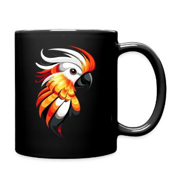 Perroquet Ara Perruche Cacatoès Amoureux des perroquets - Mug uni - noir - Droite