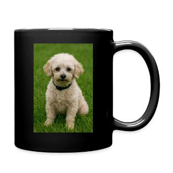 Bolonka wiese - Tasse einfarbig - Schwarz - Rechts
