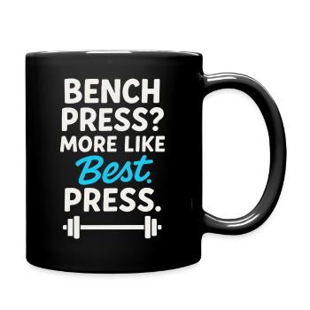 Drôle de développé couché Meme Spot Me Bro Powerlifting - Mug uni - noir - Droite