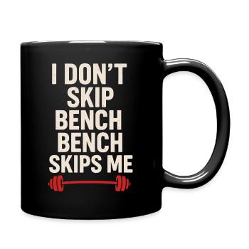 Drôle de développé couché Meme Spot Me Bro Powerlifting - Mug uni - noir - Droite