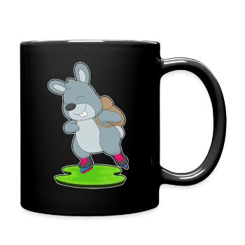 Hase Patins à roues alignées Sports - Mug uni - noir - Droite