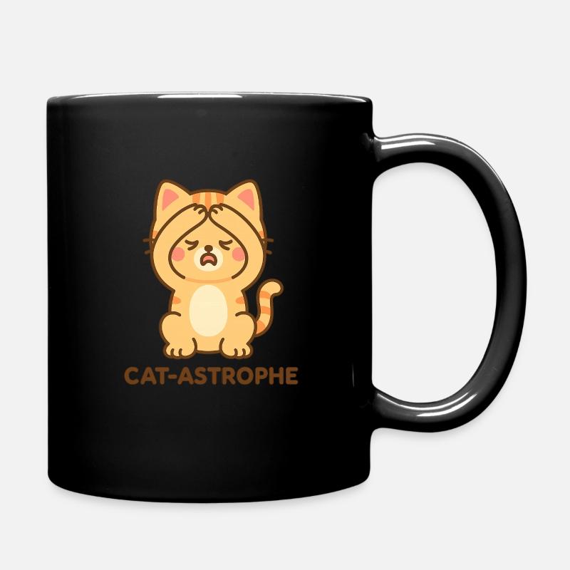 Astrophe de chat - Mug uni - noir