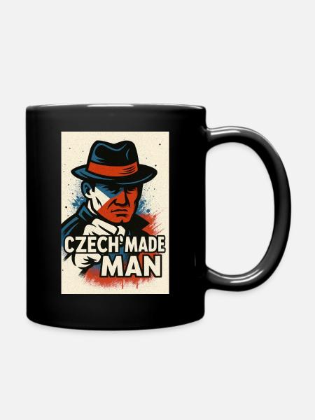 Czech Made Man - Full Colour Mug - black
