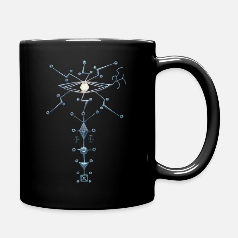Mystical Eye sigil. - Full Colour Mug - black